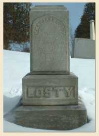 Mary Jane Losty Headstone